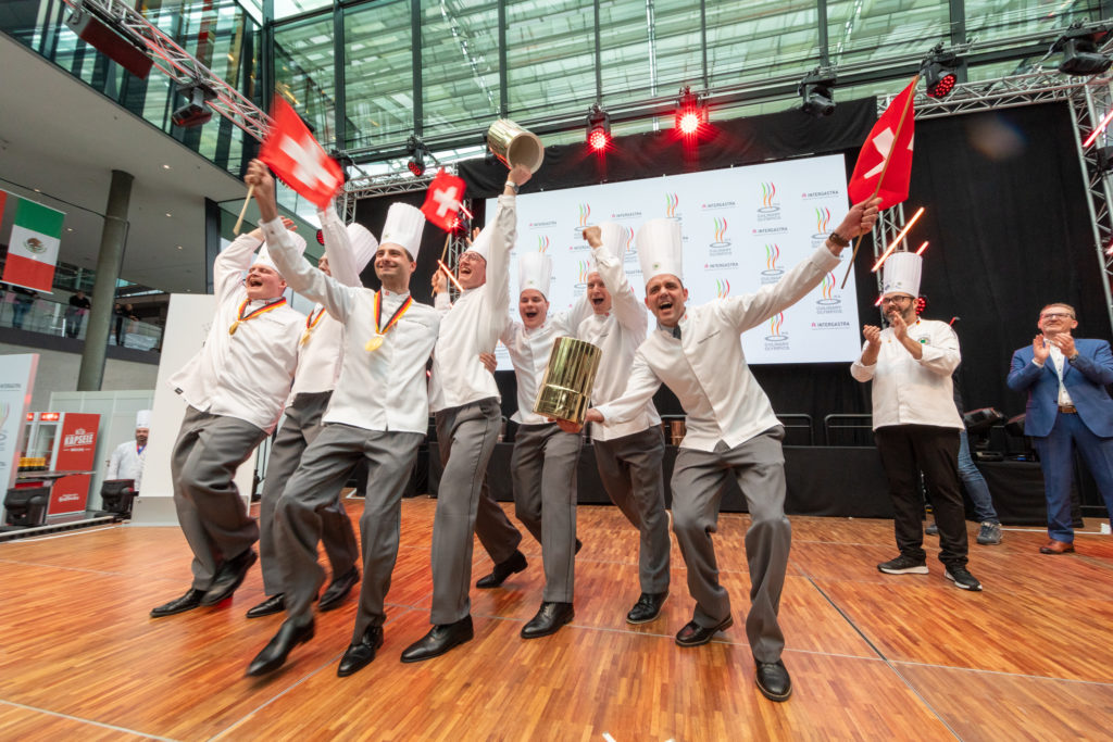 Moment of Victory: The Swiss Armed Forces Culinary Team at the IKA.